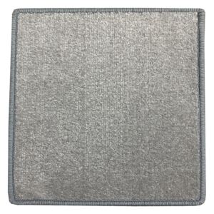 Betap koberce Kusový koberec Eton 2019-73 šedý čtverec - 80x80 cm