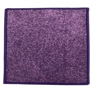 Betap koberce Kusový koberec Eton 2019-45 fialový čtverec - 80x80 cm