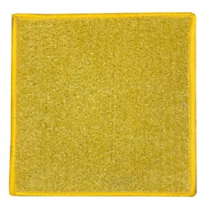 Betap koberce Kusový koberec Eton 2019-502 žlutý čtverec - 60x60 cm
