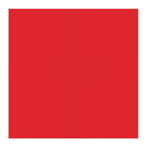 Samolepící tapeta jednobarevná lesklá červená rumělková šíře 45cm - dekor 813