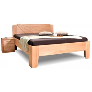 Dřevěná postel z masivu Kleopatra 1, , masiv buk , 160x200 cm