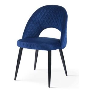 OVN ATR židle Umberto tmavě modrá / černá