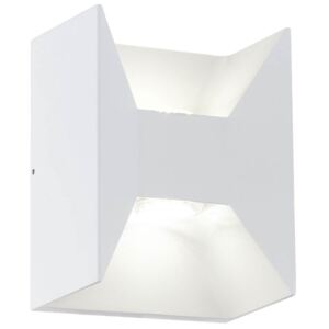Venkovní LED nástěnné osvětlení, bílé Eglo MORINO 78051