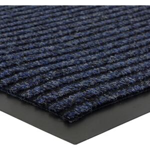 WEBHIDDENBRAND Modrá vnitřní vstupní čistící rohož Everton - délka 60 cm, šířka 80 cm a výška 0,6 cm