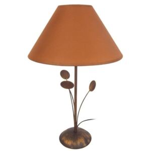 Cdiscount stolní dekorativní lampa Orbis, hnědá