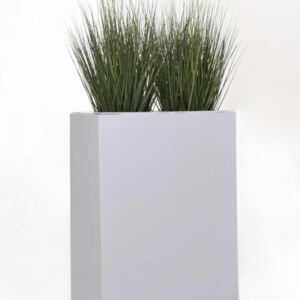 Květináč ELEMENTO 59, sklolaminát, šířka 59 cm, bílá