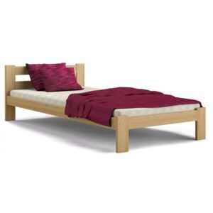 Masivní postel ARIZONA 90x200 dřevěná BOROVICE