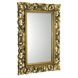 Sapho SCULE zrcadlo v rámu, 70x100cm, zlatá IN163