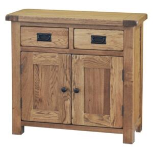 Dubový příborník SRDS15, rustikální dřevěný nábytek