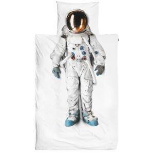 Bavlněné povlečení na jednolůžko Snurk Astronaut, 140 x 200 cm