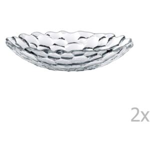 Sada 2 polévkových talířů z křišťálového skla Nachtmann Sphere, ⌀ 25 cm