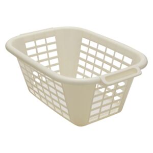 Krémový koš na prádlo Addis Rect Laundry Basket, 40 l