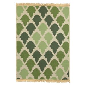 Zelený koberec Floorist Baklava Green, 80 x 150 cm