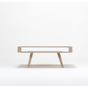 Konferenční stolek z dubového dřeva Gazzda Ena Club, 90 x 90 x 35 cm
