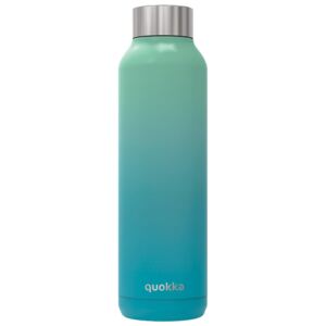 Quokka, Nerezová láhev Solid, 630 ml, modrá/zelená, Q11853