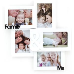 Dřevěný nástěnný fotorámeček Tomasucci Family And Me, pro fotografie 10 x 15 cm