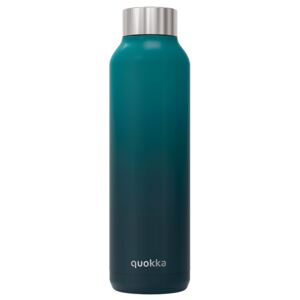 Quokka, Nerezová láhev Solid, 630 ml, tmavě zelená, Q11811