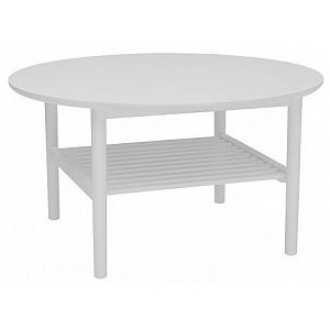 BRW MOKO LAWA konferenční stolek 80 x 43 cm, bílá canadian