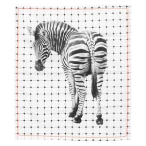 Kuchyňská utěrka PT LIVING Tiles Zebra, 50 x 70 cm