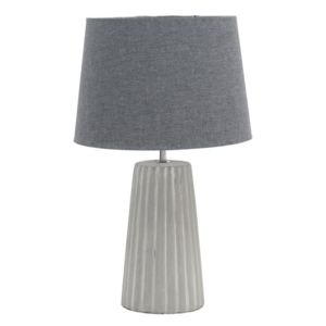 Betonová stolní lampa 51 cm - šedá, La Almara