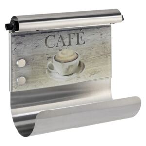 Magnetický držák na utěrky s dávkovačem na fólie Wenko Café
