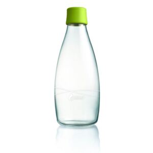 Black Friday -15% Zelená skleněná lahev ReTap s doživotní zárukou, 800 ml