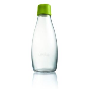 Zelená skleněná lahev ReTap s doživotní zárukou, 500 ml