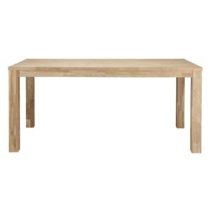 Dřevěný jídelní stůl WOOOD Largo Untreated, 90x200 cm
