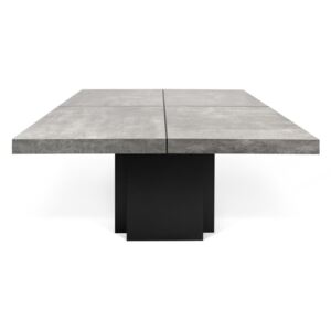 Jídelní stůl s dekorem betonu TemaHome Dusk, délka 150 cm