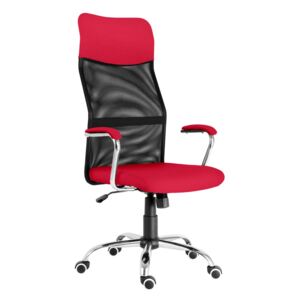 Kancelářská židle ERGODO CAMELI červeno-černá