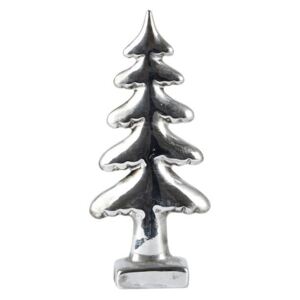 Dekorativní stromek KJ Collection Silver, výška 18 cm