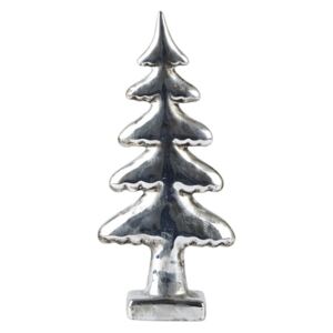 Dekorativní stromek KJ Collection Silver, výška 22 cm