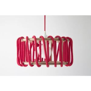 Červené stropní svítidlo EMKO Macaron, 45 cm