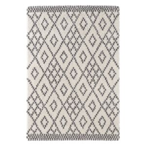 Světle šedý koberec Mint Rugs Ornament, 80 x 150 cm
