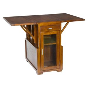 Rozkládací příruční stolek z akáciového dřeva SantiagoPons Acacia