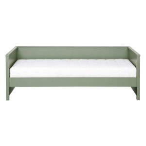 Zelená postel/sofa WOOOD Nikki, 200 x 90 cm