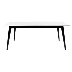 Rozkládací jídelní stůl s černými nohami House Nordic Copenhagen, délka 195 cm