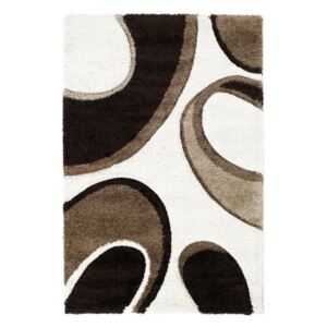 Hnědo-béžový koberec Think Rugs Fashion, 160 x 220 cm