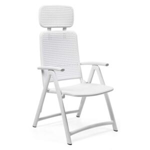 NARDI Zahradní skládací židle ACQUAMARINA Odstín: Bianco