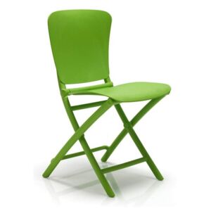 NARDI Skládací plastová židle ZAC CLASSIC Odstín: Lime