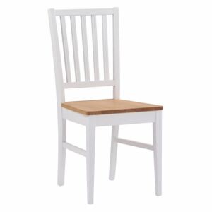 Bílá dubová jídelní židle Folke Filippa