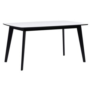 Černobílý jídelní stůl Folke Griffin, délka 150 cm