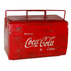 Industrial style, Coca Cola box s patinou 28 x45 x23 cm (1002)