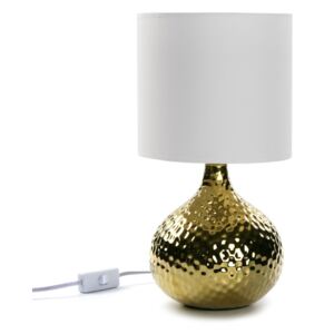 Zlatá stolní lampa Versa Metal