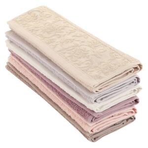 Sada 6 ručníků z bavlny Burumcuk, 30 x 50 cm