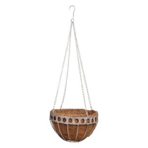 Závěsný květináč z kokosového vlákna Ego Dekor Prasso, ⌀ 26,2 cm