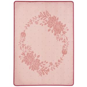 Dětský růžový koberec Zala Living Blossom, 100 x 140 cm