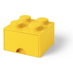 Žlutý úložný box se šuplíkem LEGO®