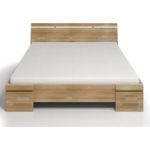 Dvoulůžková postel z bukového dřeva SKANDICA Sparta Maxi, 140 x 200 cm