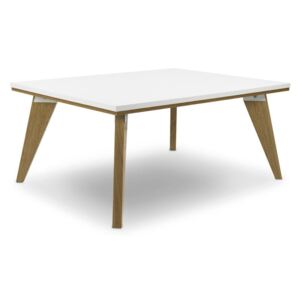 Bílý konferenční stolek SKANDICA Jorgen